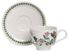 Portmeirion Botanic GardenTradtional Shape Breakfast Cup and Saucer, Set of 6 Assorted Motifs