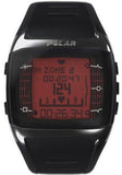 Polar FT60 Men's Heart Rate Monitor Watch (Black with Red Display)