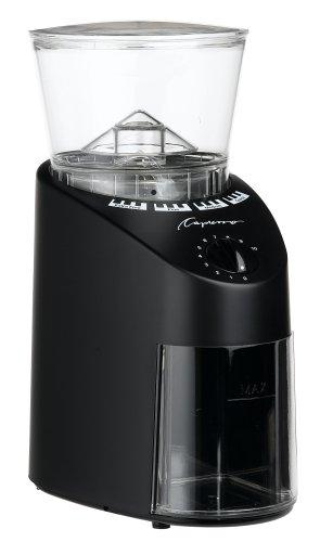 Capresso 560.01 Infinity Conical Burr Grinder, Black