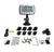 EEZTire-TPMS Real Time/24x7 Tire Pressure Monitoring System (TPMS8FT) - 8 Flow-Through Sensors, incl. 3-Year Warranty