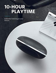 Soundcore Model Zero Bluetooth Speaker by Anker, Wireless Portable Home Speaker with Powerful Hi-Fi Sound, 10-Hour Playtime, IPX5 Water Resistant, Hi-Res Audio, and Transducers Designed by Scan-Speak