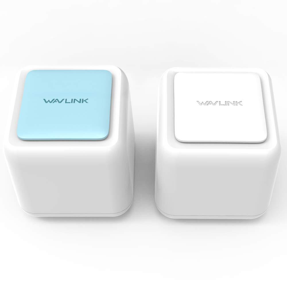 Wavlink Whole Home Mesh WiFi System Sub-Mother Distributed Router, Coverage up to 4000 sq. ft, No WiFi Dead Zones, 2 x Gigabit Ethernet Ports on Each Mesh Router/Point