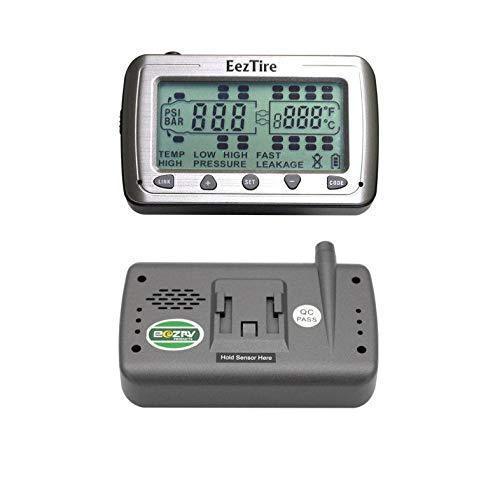 EEZ RV Products EEZTire-TPMS Real Time/24x7 Tire Pressure Monitoring System (TPMS6) - 6 Anti-Theft Sensors, incl. 3-Year Warranty