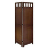 Artesia Handcrafted 3 Panel Premium Quality Wooden Room Partition/Wooden Room Divider/Wooden Screen (L-54 in x W- 0.75 in x H-72 in)