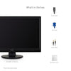 ViewSonic VA2746MH-LED 27 Inch Full HD 1080p LED Monitor with HDMI and VGA Inputs for Home and Office