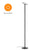 TROND LED Torchiere Floor Lamp Dimmable 30W, 3000K Warm White, 71-Inch Tall, Modular Rod Design, 30-Minute Timer, Wall Switch Compatible, for Living Room Bedroom Office, Black