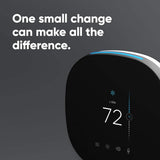 ecobee SmartThermostat with Voice Control, Black