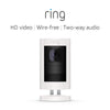 Ring Stick Up Cam Battery HD Security Camera with Two-Way Talk, Night Vision, White, Works with Alexa