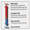 PacTool International SA903 Gecko Gauge, Fiber Cement Siding Installation Tool (1 Set)