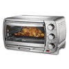 Oster Large Convection Toaster Oven, Brushed Chrome (TSSTTVSK01)