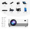 TUREWELL H3 Projector Video Projector 3600 Lumens Native 720P LCD Mini Projector 180