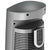 Lasko 2554 Wind Curve Tower Fan with Remote Control and Fresh Air Ionizer, Silver Woodgrain