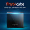 Fire TV Cube, hands-free with Alexa and 4K Ultra HD, streaming media player