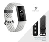 Fitbit Charge 3 SE Fitness Activity Tracker Graphite/White Silicone, One Size (S & L Bands Included)