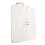 Lausonhouse 100% Cotton Waffle Weave Duvet Cover Set - White Queen Set