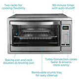 Oster Extra Large Digital Countertop Convection Oven, Stainless Steel (TSSTTVDGXL-SHP)