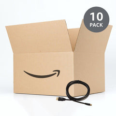 AmazonBasics Mini DisplayPort to DisplayPort Adapter Computer Cable - 6 Feet, 10-Pack