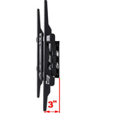 VideoSecu MW380B5 Full Motion Articulating TV Wall Mount Bracket for Most 37