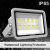 Morsen LED Flood Light 500W IP65 Waterproof Super Bright Sercurity Light for Indoor Outdoor Lighting Daylight Light 6000K for Parking Lot, Garden, Basketball Football Court and Commercial Lighting