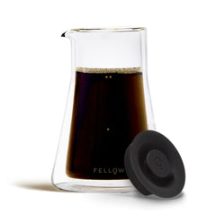 Fellow Stagg [XF] Pour-Over Brewing Set for Coffee (includes Stagg [XF] Pour-Over Dripper with Ratio Aid, Stagg Double Wall Glass Carafe, and 20 paper filters)