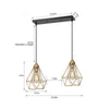 SEEBLEN Gold Hanging Pendant Light Ceiling Light Fixtures