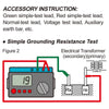 ALLOSUN Digital Earth Tester/Digital Earth Resistance Tester with Hard Case