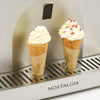 Nostalgia FDM1 Soft Serve Ice Cream & Frozen Dessert Machine, 1-Quart, Stainless Steel