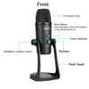 USB Computer Microphone for Vlog Conference Live, BOYA BY-PM700 Live Condenser Microphone with Flexible Polar Pattern for Windows and Mac Tablet Recording Interview Vlog Game Podcast