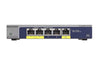 NETGEAR 5-Port Gigabit Smart Managed Plus Switch, PD Powered, Pass-through, ProSAFE Lifetime Protection (GS105PE)