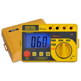 ALLOSUN Digital Earth Tester/Digital Earth Resistance Tester with Hard Case