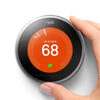 Nest (T3007ES) Learning Thermostat, Easy Temperature Control for Every Room in Your House, Stainless Steel (Third Generation), Works with Alexa