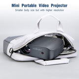 Mini Projector, VIVIBRIGHT f10 Portable Projector, Full HD 1080P Supported Video Projector, 2800White Light Brightness Home Theater Projector, Compatible with Smart Phone, TV Stick, Laptop, PS4