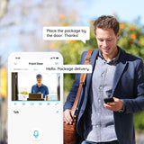 Reolink Argus 2 - Outdoor Wireless Home Security Camera, Solar-Powered Rechargeable Battery, 1080p Full HD, Wire-Free 2-Way Audio, Starlight Night Vision with PIR Motion Sensor and Built-in SD Socket