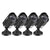 ZOSI 4 Pack 720P HD-TVI Security Bullet Cameras for Home Surveillance DVR System with 65ft Night Vision Automatic IR Function