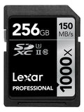Lexar Professional 1000x 256GB SDXC UHS-II Card LSD256CRBNA10002 - 2 Pack