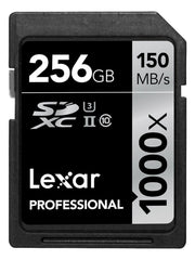 Lexar Professional 1000x 256GB SDXC UHS-II Card LSD256CRBNA10002 - 2 Pack
