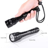 Underwater Flashlight, VOLADOR 3 CREE XPL LED 3100lm Professional Rechargeable Diving Light, Waterproof Dive Lamp for Scuba Night Dive with Battery and Charger