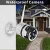 Outdoor Security Camera, 1080P Surveillance Cameras Outdoor WiFi Camera Two-Way Audio, IP66 Waterproof, FHD Night Vision, Motion Detection Camera with Cloud Storage for Videos