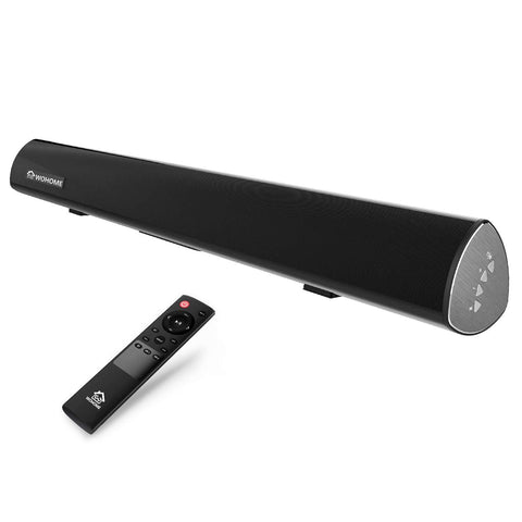 Wohome TV Sound Bar Wireless Bluetooth and Wired Home Theater Speaker System (40