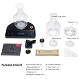 HUMBEE Chef DT-01-BKB2 Deluxe Edition Electric Wine Aerating Decanter Black