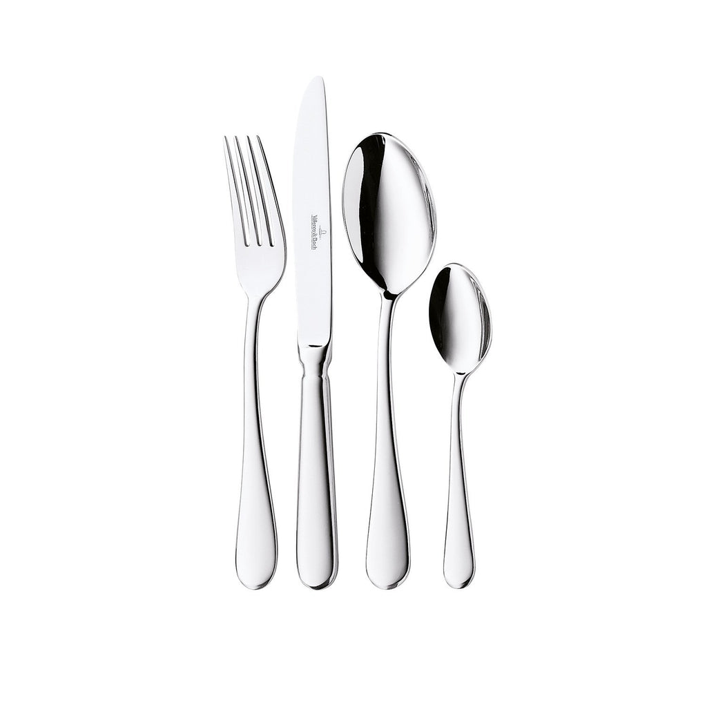 Villeroy and Boch Oscar Cutlery Set 24Pcs, Silver