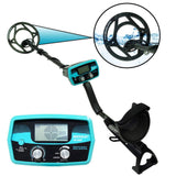 ALLOSUN TS180 Handheld Metal Detector Waterproof Treasure Hunter, Blue