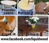 Retique It Liquid Wood, 128oz (Gallon), LW-Lightwood