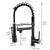 Kitchen Faucets with Pull Down Sprayer,Commercial Single Handle Oil Rubbed Bronze Kitchen Sink Faucet with LED Light