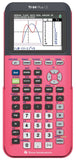 Texas Instruments TI-84 Plus CE Graphing Calculator, Count on Coral