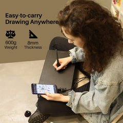 Huion HS610 13x8 Inch Graphics Drawing Tablet with 28 Express Keys, 8192 Battery-Free Stylus, Compatible with Mac, PC or Android Mobile