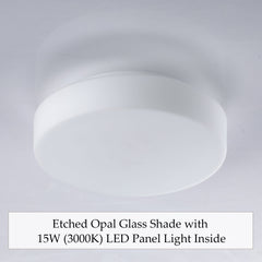 CO-Z Contemporary 52 Inch Ceiling Fan Light Brushed Nickel Finish with 3 Silver and Walnut Plywood Blades, Include 18W LED Light and Remote Control, UL Certificate