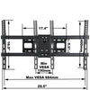 VideoSecu MW380B5 Full Motion Articulating TV Wall Mount Bracket for Most 37