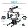 Neewer Camera Video Cage Rig Compatible with Sony A7RIII/A7III Camera, with Top Handle Grip and Cold Shoe Mount, Aviation Aluminum Design for Video Film Movie Making