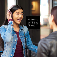 Panasonic Noise Cancelling Headphones with Wireless Bluetooth and Smartphone Siri or Google Voice Assistant - RP-HD605N-T - Over the Ear Headphone (Brown)